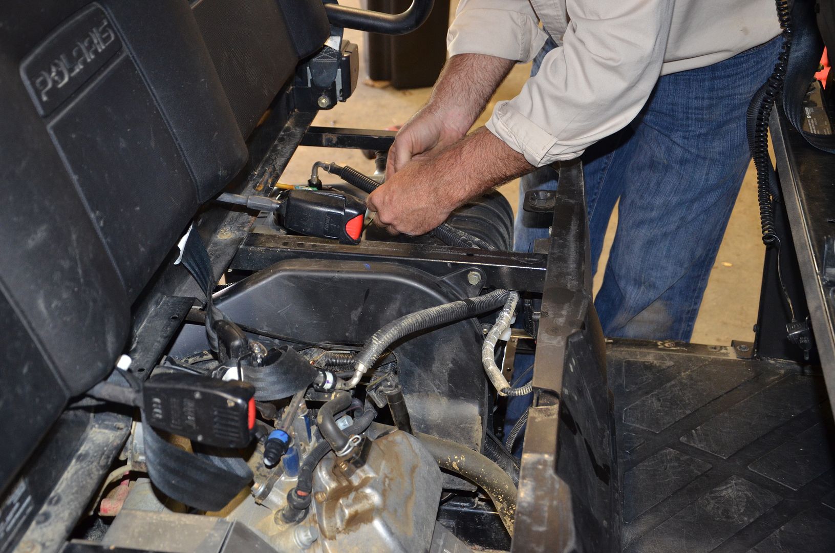 Proman PTO Installed on Ranger Crew PRC Polaris Ranger Club